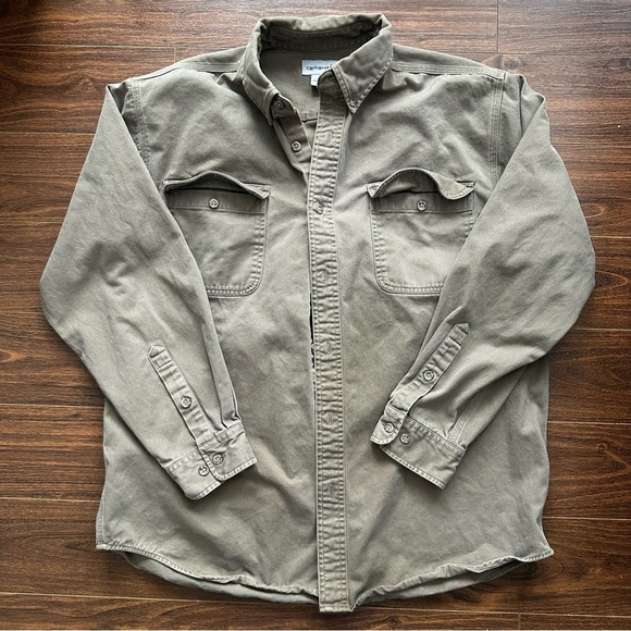 Carhartt Other - Carhartt shirt distressed size large